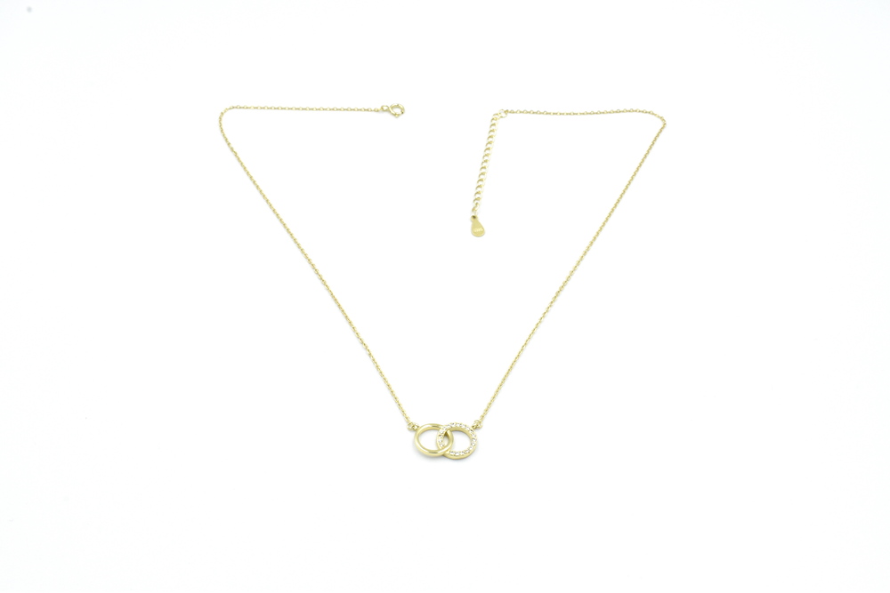 semi-gold necklace 