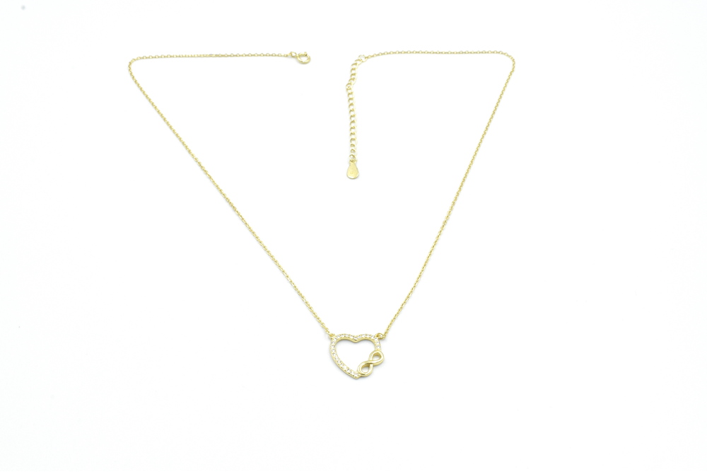 semi-gold necklace 