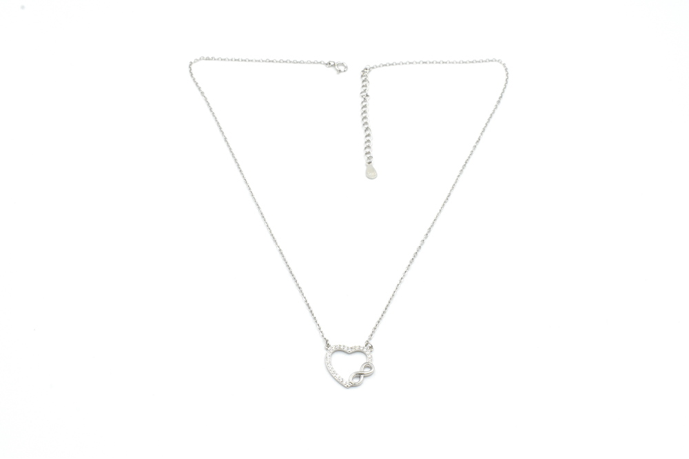 silver necklace 