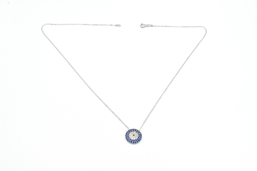 silver necklace 