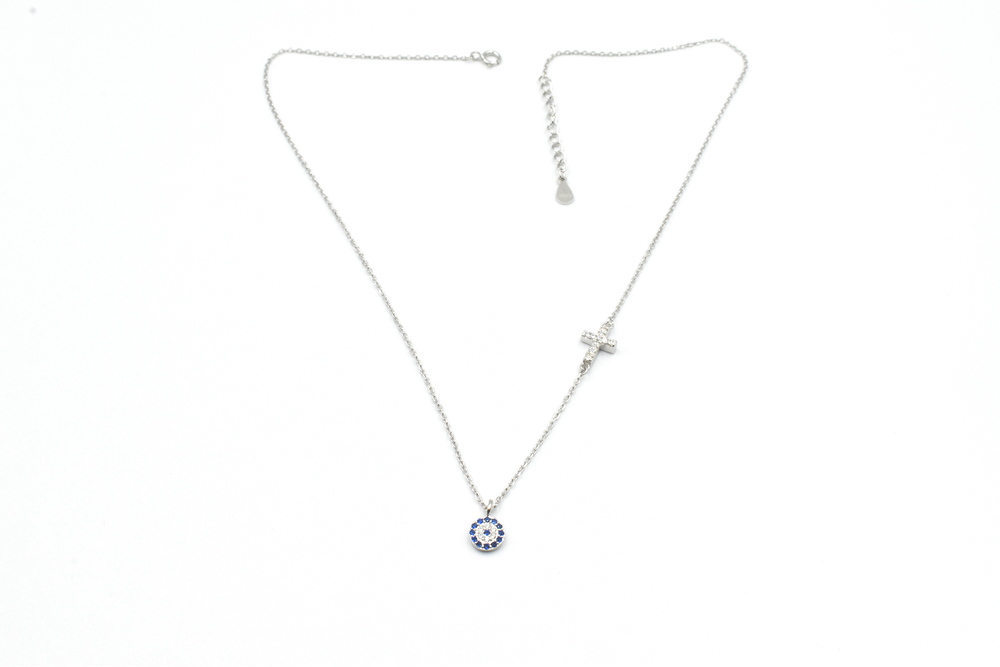 silver necklace 