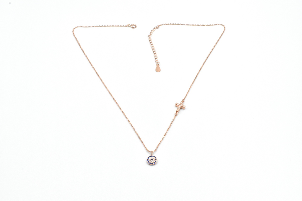 silver necklace 