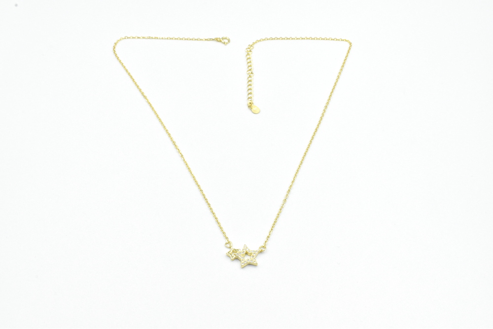 semi-gold necklace 