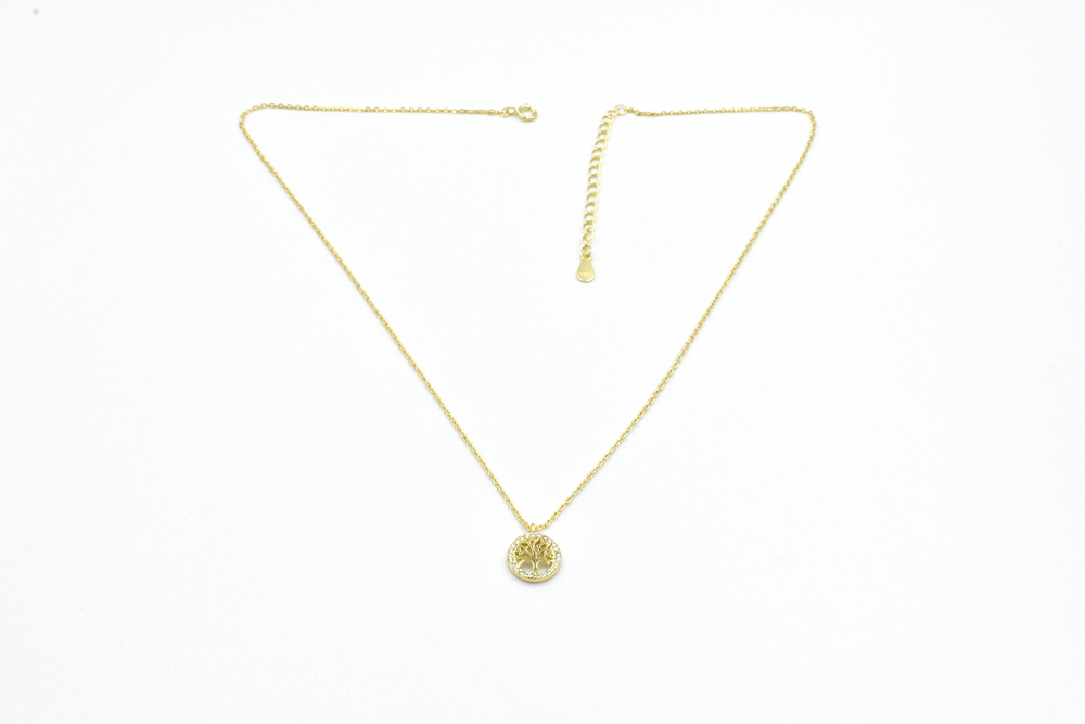 semi-gold necklace 