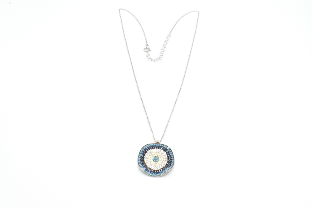 silver necklace