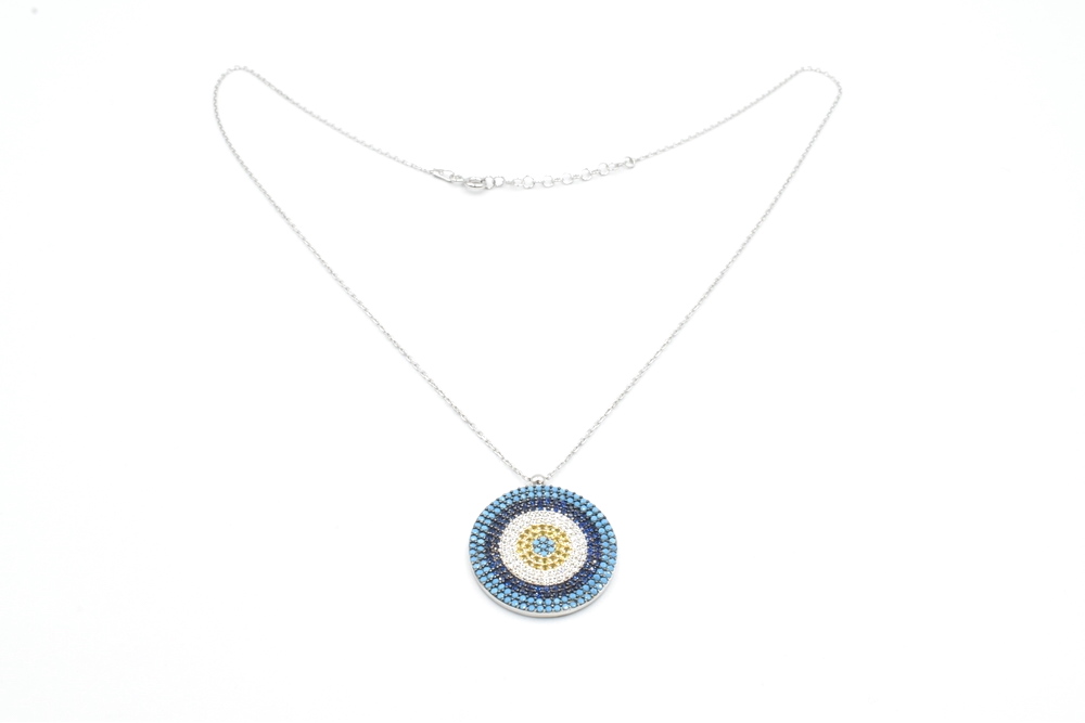 silver necklace