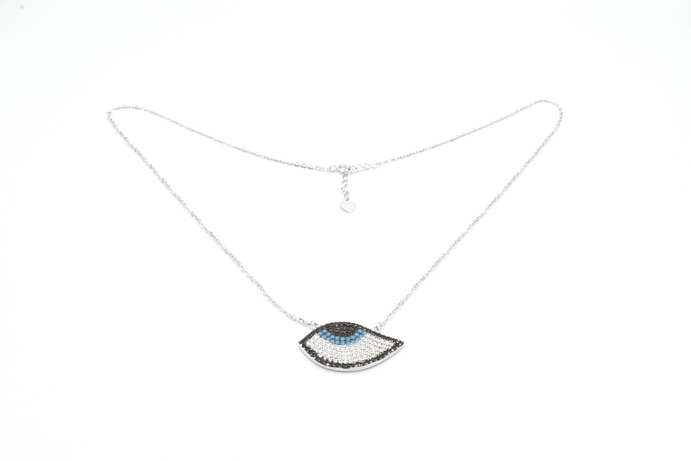 silver necklace