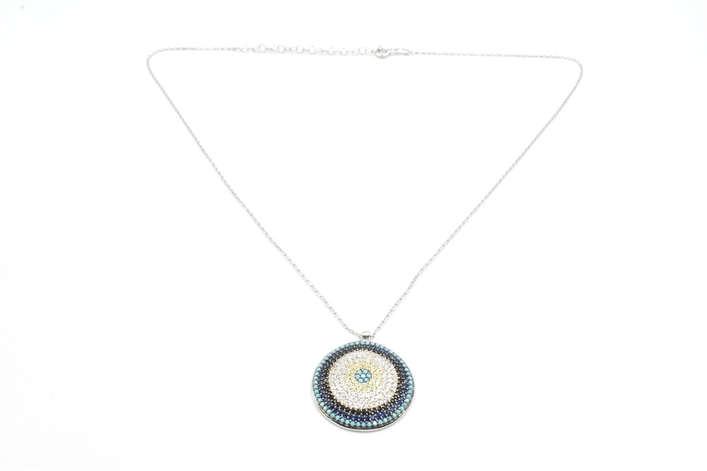 silver necklace