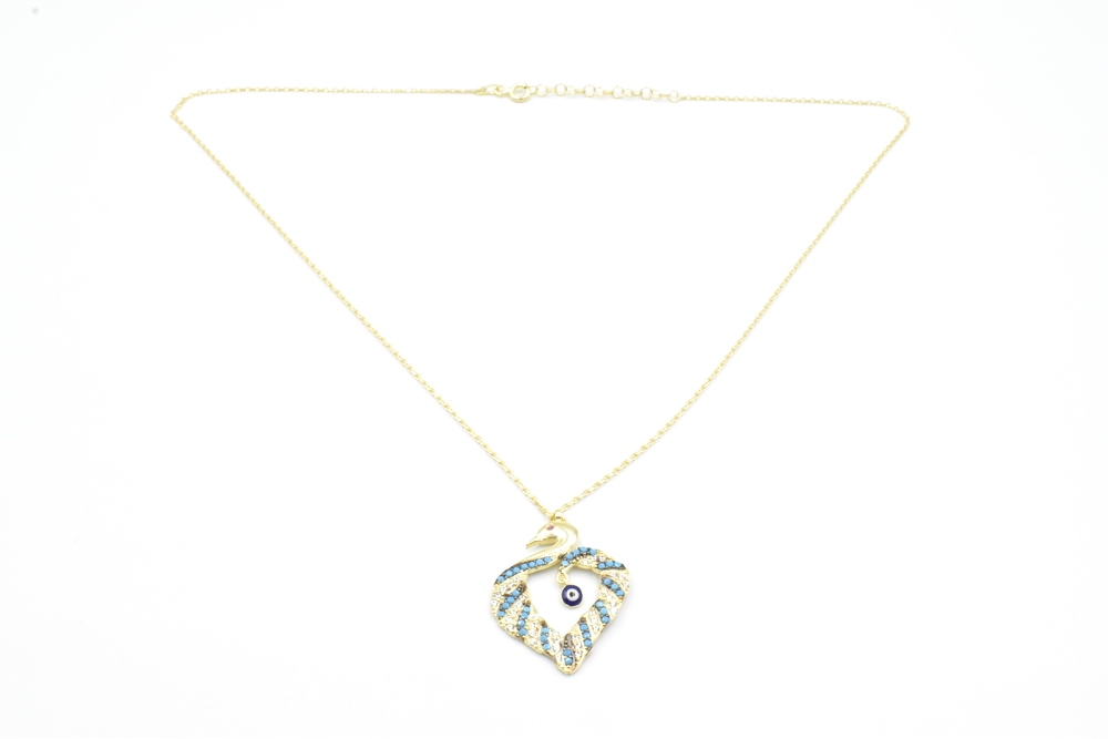 semi-gold necklace